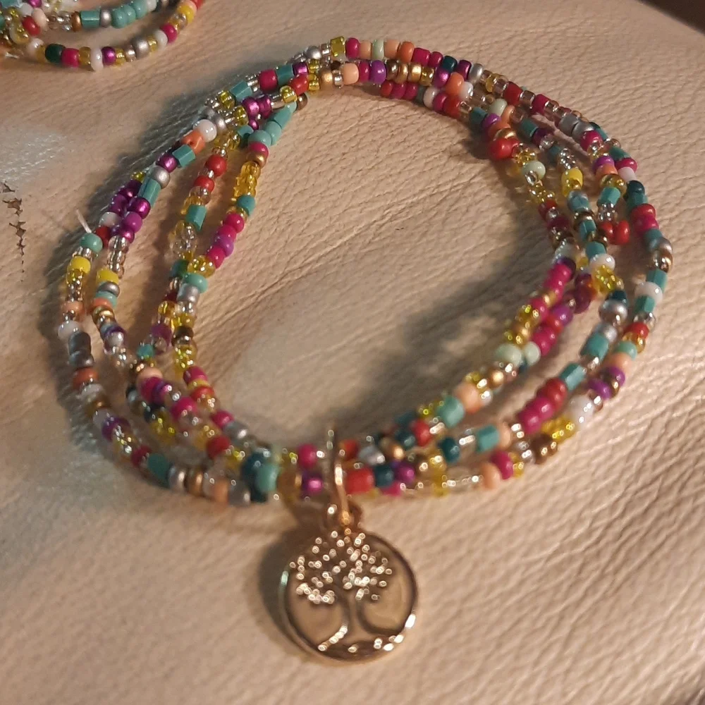 Gypsy Sun Hand Crafted Rainbow child tree lover Bracelet - Picture 3 of 9